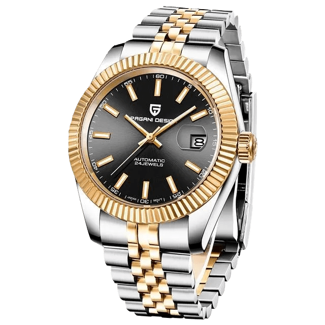 Log Gold Black