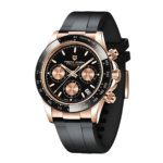 Chronograph DDN Gold Black