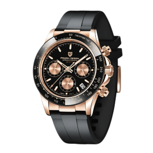 Chronograph DDN Gold Black