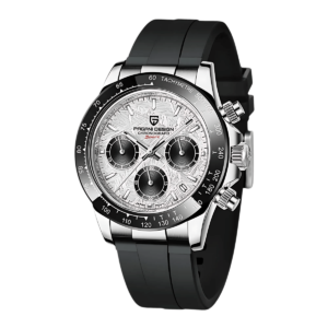 Chronograph DDN Silver Meteorite