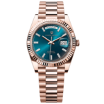 Day-Date Rose Gold Blue
