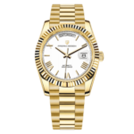 Day-Date Gold White