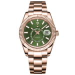 SKY Rose Gold Green