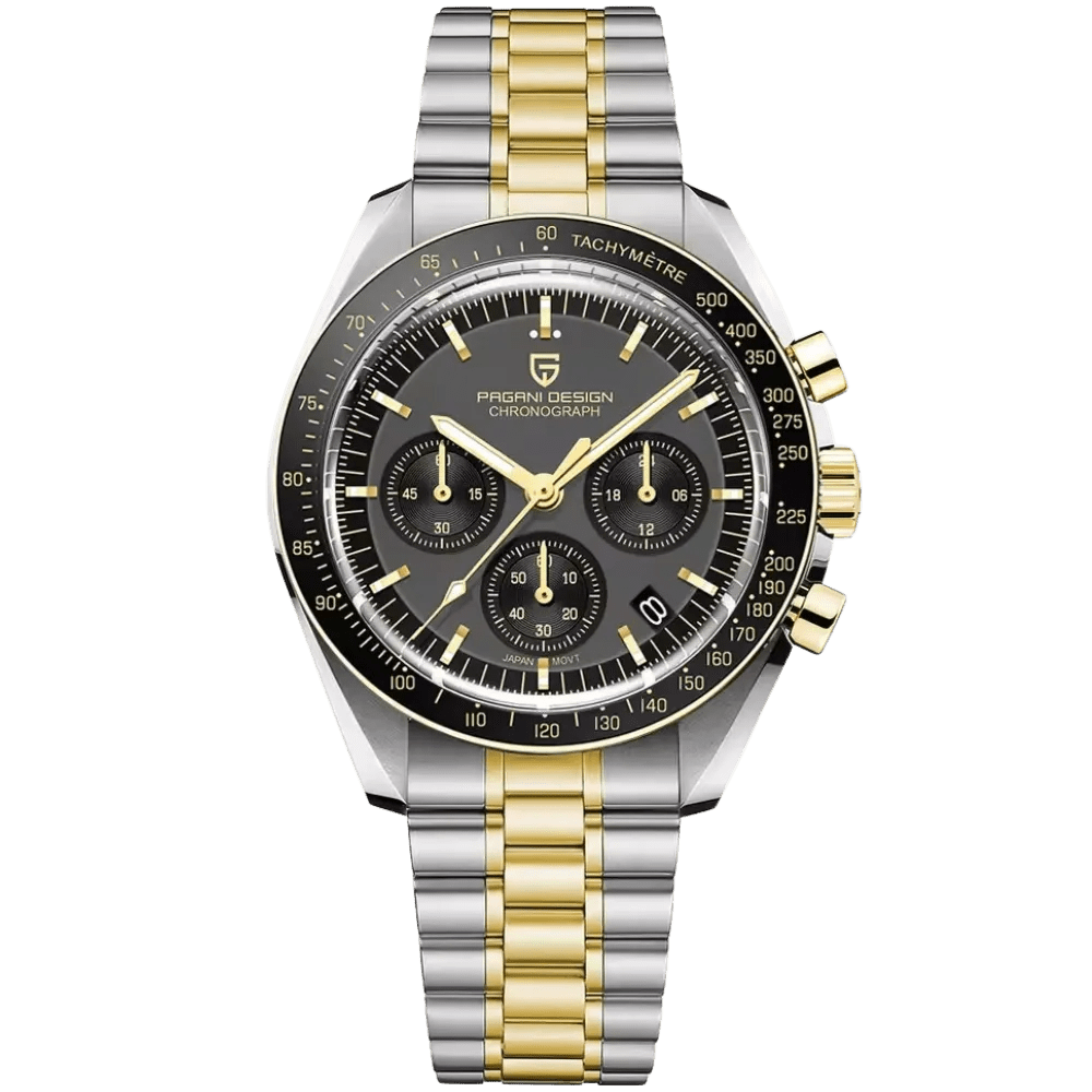 Chronograph CB Black Full Gold