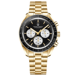 Chronograph CB Gold Black White